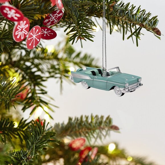 New! 1957 Chevrolet Bel Air Hallmark Keepsake Christmas Ornament 2018 Lil' Cars - Picture 4 of 4